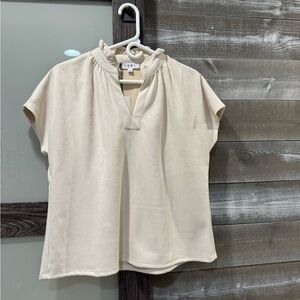 THML Cream Women's Blouse